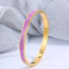 Pulsera de Acero Inoxidable para Mujer, Pulsera de Cielo Estrellado de Alta Gama, Pulsera de Acero de Titanio con Diamantes Completos a la Moda, Joyería que No se Desvanece al por Mayor