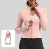 Novedad de Otoño para Mujer, Ropa de Yoga Ajustada Adelgazante de Manga Larga para Uso en Exteriores, Chaqueta Deportiva para Correr, Fitness, Yoga