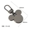 Puxador de Zíper Mickey de Metal Especial Destacável Reparo de Zíper Substituição para Roupas, Mochilas, Bolsas Escolares, Roupas