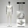 Tienda de Ropa Accesorios para Modelo Masculino Soporte de Exhibición Maniquí de Ventana de Medio Cuerpo Maniquí de Cuerpo Completo Cubierto de Tela Modelo de Cuerpo Humano Masculino y Femenino