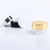 Frasco de Crema Facial Transparente de Doble Capa 5G15G, Frasco Recargable para Crema de Ojos, Frasco para Crema, Caja para Crema Facial, Lata Vacía de Muestra Portátil para Viaje