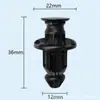 Clips de plástico para la cubierta inferior del travesaño de la suspensión del coche Toyota, para múltiples modelos de coche