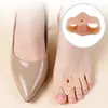 Protector de dedos elástico separador para hombres y mujeres, corrector de silicona para cinco dedos para juanetes, separador de dedos