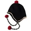Gorros de Punto para Niños para Otoño e Invierno, Gorros de Punto para Bebé, Gorros para Niños, Gorros con Orejeras para Niñas, Gorros Calientes, Gorros sin Visera, Gorros tipo Pañuelo