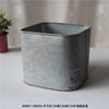 Huaxia Release-Balde Viejo de Lata Retro Cubo para Flores Maceta Aspersores para Flores Adornos Decorativos Comestibles