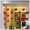 Casa Casamento Amor Cortina Alta Cor Valor Explosões Pequeno Livro Vermelho Decoração de Quarto de Casamento Menina Coração Princesa Cortina de Quarto Pendurada