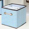 Caja de Almacenamiento sin Tapa Amazon Contenedor de Juguetes Cesta Caja de Almacenamiento Plegable Tipo Cajón Caja Organizadora de Armario Venta al por Mayor
