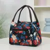 Bolsa de Mão Estampada com Tendência Nacional da Moda, Grande Capacidade, Prática, Resistente ao Desgaste, Bolsa Saco, Armazenamento de Lancheira para o Trabalho, Venda por Atacado