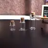 El modelo de accesorios de escena ob11 bricolaje comida en miniatura juego de cristal Botella de corcho 12 puntos