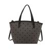 Bolso Pequeño Popular de Axila para Mujer de este año 2025 Nuevo Diseño Nicho Estampado de Lunares Ondulados a la Moda Mano Hombro Lona