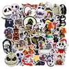 50 piezas novia zombie noche de Navidad Halloween pegatinas funda de teléfono móvil computadora casco guitarra pegatinas horror