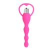 Tapón Anal de Silicona con Bolas Vibratorias para Parejas, Herramienta de Expansión y Desarrollo Anal, Tapón de Entrenamiento Erótico