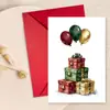 Amazon Cumpleaños Navidad Juego Universal de Sobres para Tarjetas de Felicitación Ilustración de Globo Regalo Paquete de Tarjetas Decorativas