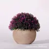 Simulación de plantas verdes en maceta vendiendo bonsai de bola caliente comercio electrónico transfronterizo fabricantes mayoreo directo hogar pequeños adornos