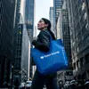Bolsa Tote Lixin Personalizada com Laminação Dupla Face, Bolsa de Armazenamento à Prova d'Água, Bolsa Tote para Publicidade Corporativa, Suporta Fabricação de Amostras