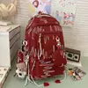 Mochilas Estéticas de Alto Valor de Tendencia Transfronteriza para Estudiantes de Primaria, Secundaria y Preparatoria, con Diseño Único, Mochilas para Mujer Simples y Versátiles