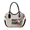 Bolsa Casual de Design Nicho de Moda Cor Sólida Nova Versátil Casual de Ombro Transversal Balde Bolsa da Moda