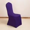 Fundas Elásticas Rojas y Blancas para Sillas de Restaurantes, Banquetes y Hoteles, Cobertura Total, a Prueba de Polvo, Fundas para Sillas de Boda, Fundas de Taburete de una Pieza