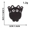 Patches de Bordado Computadorizado Patches de Desenho Animado Patches de Tecido Bordado Patches Termocolantes para Roupas Patches Adesivos Gato Gato Preto Diário Uso Diário