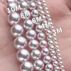 Collar Pulsera de Perlas de Vidrio Swarovski de Alta Calidad con Cuentas Accesorios para Collares Perla de Concha de Alta Calidad