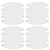 Tira para parachoques de coche manija de puerta tira protectora anticolisión película protectora para hueco de puerta epoxi transparente invisible alargado