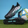 Novos Chuteiras de Futebol com Travas Cross TF para Homens e Mulheres, Sapatos Esportivos de Treinamento para Adultos, Chuteiras de Futebol para Jovens Estudantes, Comércio Exterior