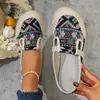 Comercio exterior transfronterizo otoño 2026 nuevo moda casual para mujer puntera redonda sin cordones suela blanda mocasines zapatos planos