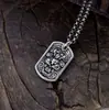 Colar Pingente Totem Cabeça de Tigre 3D em Prata Esterlina 925 Masculino Marca Militar de Nicho de Alto Padrão Acessório Tendência Retrô