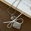 Versátil Collar de Moda Estilo Commuter para Mujer, Cadena Larga Única de Clavícula de Lujo Ligero de Alta Gama con Sentido del Diseño, Accesorio de Nicho