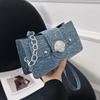 2026 Bolso de Hombro Brillante con Cadena de Moda Nuevo Bolso para Mujer Bolso de Hombro Retro Bolso de Hombro Elegante para Chica Popular