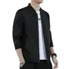 Abrigo Estilo Coreano para Hombre Primavera y Otoño Nuevo Traje de Béisbol para Jóvenes Top Casual Versátil Chaqueta Ropa de Hombre de Moda