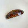 Novo Presilha de Cabelo com Estampa de Leopardo Escuro Maillard 2026 para Mulheres, Presilha de Franja Estilo Coreano Outono e Inverno, Acessório de Cabelo BB Clip de Alta Qualidade