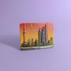 China Shanghái imán de nevera ciudad turismo recuerdo fabricantes de resina magnética venta al por mayor hecho a mano tridimensional mini creativo