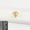 Manija Dorada Aleación de Aluminio Gabinete Zapatero Puerta de Armario Manija de Cajón Moderno Simple Un Agujero Lujo Ligero Herrajes Sólidos