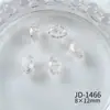Acessórios de Diamante Flor de Gelo Triturado Cor de Ovo de Pombo, Cor Sólida Estilo Ins Textura de Alta Qualidade DIY Nail Art Acessórios de Diamante de Vidro Cristal