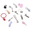 En Stock Wholesale No. 3 Tiradores de Cremallera Metálicos para Fundas de Almohada, Fundas Nórdicas, Ropa, Bolsas de Papelería, Bolsas Pequeñas sin Cabeza de Bloqueo