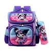 Nova Bolsa Infantil de Desenho Animado Menino Kuromi Mochila para Meninas Leve Grande Capacidade Bolsa Escolar para Jardim de Infância