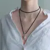 Collar con Colgante de Tulipan Tridimensional Serie Jardín de los Sueños ins Sentido Avanzado Nicho Regalo para Novia Método de Uso Múltiple