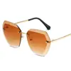 Nuevas Gafas de Sol Infantiles sin Montura de Moda para Niños y Niñas, Gafas de Sol para Bebés sin Montura con Lente Oceánica, Protección Solar, Venta al por Mayor desde el Fabricante