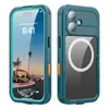 Adecuado para Teléfono Móvil Apple Iphone17 Impermeable y Anticaídas Buceo 17Promax Estuche Protector de Supervivencia en la Naturaleza al Aire Libre
