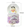 Bola de Cristal Luminosa Personalizada Animación Shin-Chan Adornos Transfronterizos Decoración del Hogar Infantil Artesanía de Resina Adornos