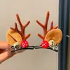 Pinzas para el Cabello de Navidad Diademas Pinzas para Niñas Fiesta Ambiente de Adulto Diademas Lindas Pinzas para el Cabello de Cuernos Accesorios