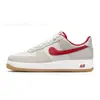 Tênis Original Af1 Air Force One Cor Trigo Guerreiro Preto Branco Puro Unissex Sapatos Esportivos Clássicos Sapatos Brancos Venda por Atacado