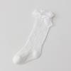 Calcetines de Malla Transpirable de Algodón Verano Fino para Bebés Recién Nacidos y Niños Pequeños Niñas, Calcetines Altos Largos Anti-Mosquitos para Pantorrilla