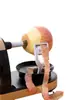 Pelador de Frutas de Manivela, Pelador de Manzanas Multifuncional, Pelador Doméstico, Pelador Giratorio, Herramienta Manual para Pelar
