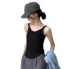 651# Nuevo Producto Hombre Terciopelo Cepillado de Algodón Chaleco Deportivo Espalda con Forro Ajustado al Cuerpo Ropa Interior de Una Taza Ropa Exterior Base Interior