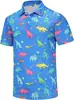Comercio Exterior Wholesale Camisa Polo Patriótica con Estampado de Bandera Americana del Día de la Independencia para Hombre de Manga Corta Impresión Digital 3D