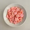 Cuentas de Flor UV de Color Sólido de Alta Calidad Acrílico DIY Cadena para Teléfono Colgante Encanto para Bolso Accesorios Materiales Venta al Por Mayor