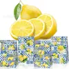 Lb292 Porcelana Azul e Branca de Exportação Estilo Chinês Fruta Limão Flor Festa Doce Presente Sacola de Papel Kraft Adesivo