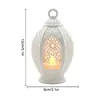 MM3D019 Castiçal Criativo do Oriente Médio Lâmpada de Vela LED Ornamento Festival Étnico Decoração de Mesa Exibição